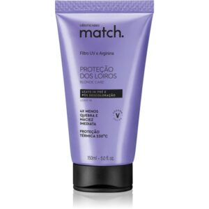 oBoticário Match. Blonde Care mască regeneratoare fără clătire pentru par blond 150 ml-ro