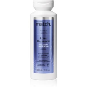 oBoticário Match. Blonde Repair sampon pentru regenerare pentru par blond 300 ml-ro