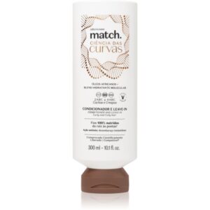 oBoticário Match. Science of Curves balsam (nu necesita clatire) pentru par ondulat si cret 300 ml-ro