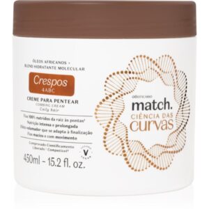 oBoticário Match. Science of Curves cremă hidratantă pentru par ondulat si cret 450 ml-ro