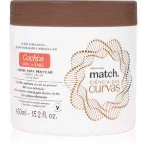 oBoticário Match. Science of Curves ingrijire leave-in pentru par usor de pieptanat 450 ml-ro