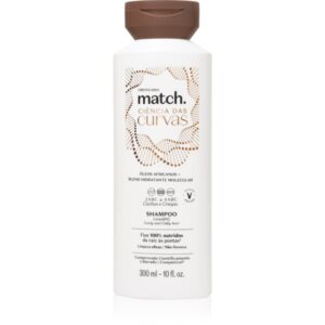 oBoticário Match. Science of Curves șampon hidratant pentru păr creț și ondulat 300 ml-ro