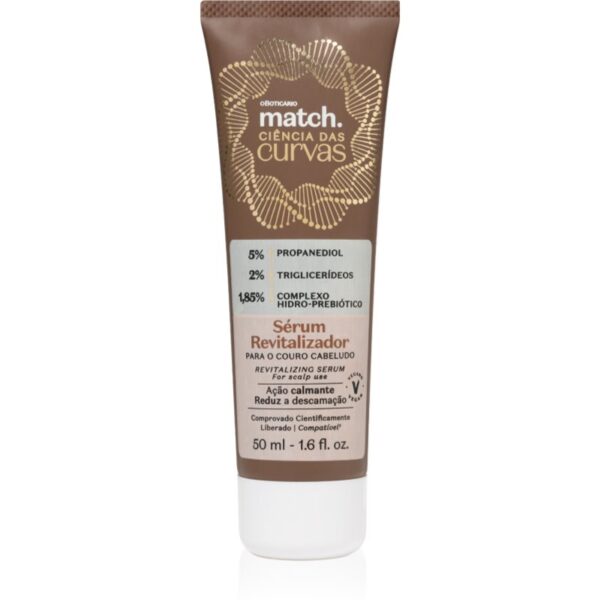 oBoticário Match. Science of Curves ser revitalizant pentru scalp 50 ml-ro