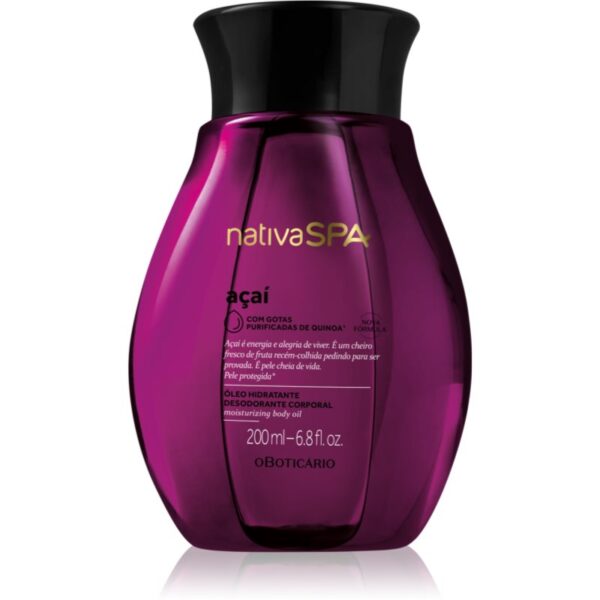 oBoticário Nativa SPA Acai ulei de corp hidratant 200 ml-ro