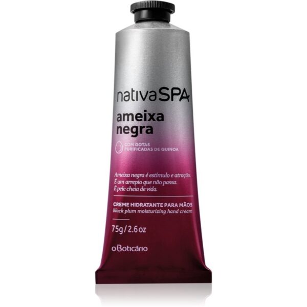 oBoticário Nativa SPA Black Plum crema de maini 75 g-ro