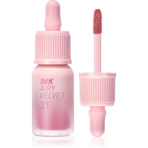 peripera Ink Airy Velvet ruj crema cu efect matifiant culoare 21 Fluffy Peach 4 g-ro