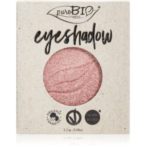 puroBIO Cosmetics Compact Eyeshadows fard ochi rezervă culoare 25 Pink 2