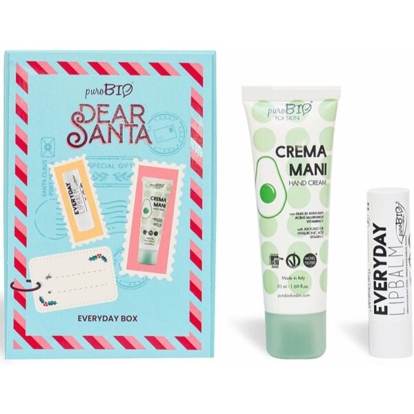puroBIO Cosmetics Dear Santa Everyday Box set cadou 2 buc-Țena