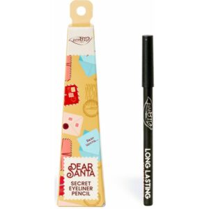 puroBIO Cosmetics Dear Santa Eyeliner Pencil eyeliner khol în ambalaj cadou culoare 01L 1.1 g-Țena