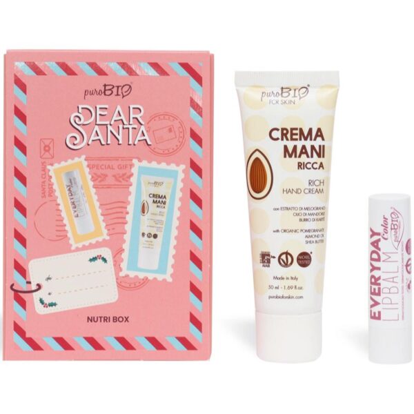 puroBIO Cosmetics Dear Santa Nutri Box set cadou 2 buc-Țena