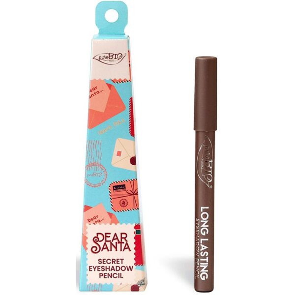 puroBIO Cosmetics Dear Santa SECRET creion de ochi lunga durata în ambalaj cadou culoare 07L 3 g-Țena