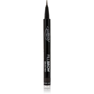puroBIO Cosmetics Fillbrow creion pentru sprancene culoare 04 Soft Black 0.7 ml-Țena