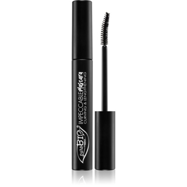 puroBIO Cosmetics Impeccable mascara pentru alungire 7 ml-Țena