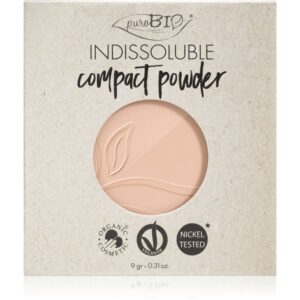 puroBIO Cosmetics Indissouble pudra compacta rezervă culoare 01 9 g-Țena