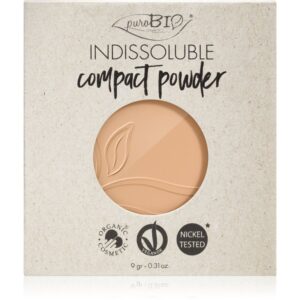puroBIO Cosmetics Indissouble pudra compacta rezervă culoare 03 9 g-Țena