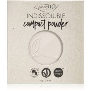 puroBIO Cosmetics Indissouble pudra compacta rezervă culoare T00 9 g-Țena