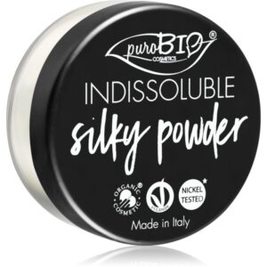 puroBIO Cosmetics Indissouble pudra pulbere matifianta culoare 01 Translucent 8 g-Țena