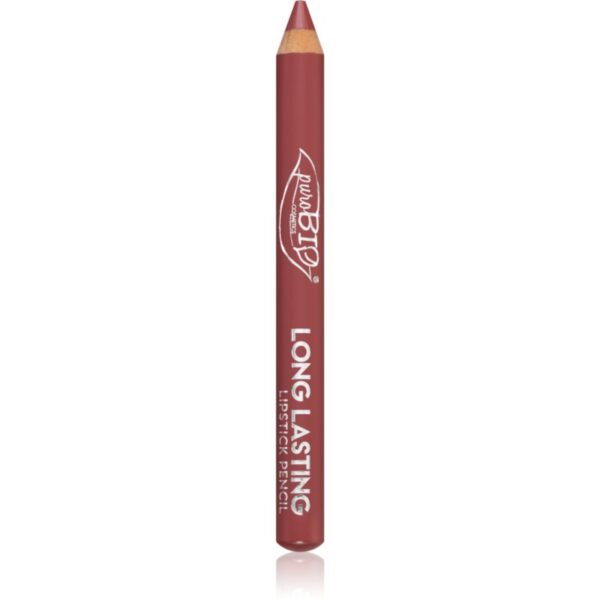puroBIO Cosmetics Long Lasting Kingsize Creion de buze de lunga durata culoare 013L Raspberry 3 g-ro