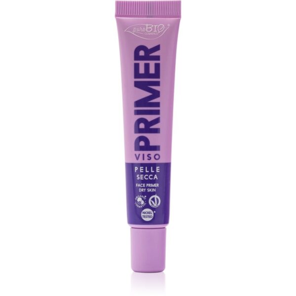 puroBIO Cosmetics Primer baza de machiaj pentru tenul uscat 15 ml-Țena
