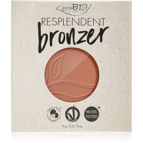 puroBIO Cosmetics Resplendent autobronzant rezervă culoare 03 Beige Brown 9 g-Țena