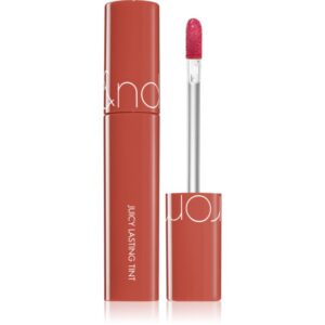 rom&nd Juicy Lasting luciu de buze intens pigmentat culoare #18 Mulled Peach 5