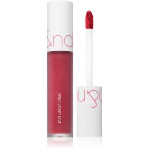 rom&nd Zero Velvet Tint ruj crema cu efect matifiant culoare #04 Burnt Heart 5