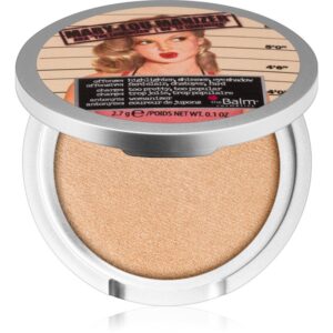 theBalm Lou Manizer Travel size fard de ploape si iluminator intr-unul singur culoare Mary 2