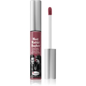 theBalm Meet Matt(e) Hughes Long Lasting Liquid Lipstick Ruj de buze lichid