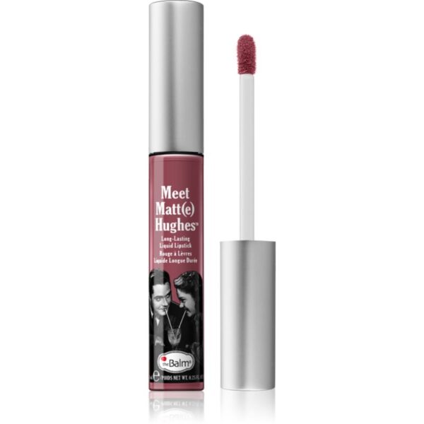 theBalm Meet Matt(e) Hughes Long Lasting Liquid Lipstick Ruj de buze lichid