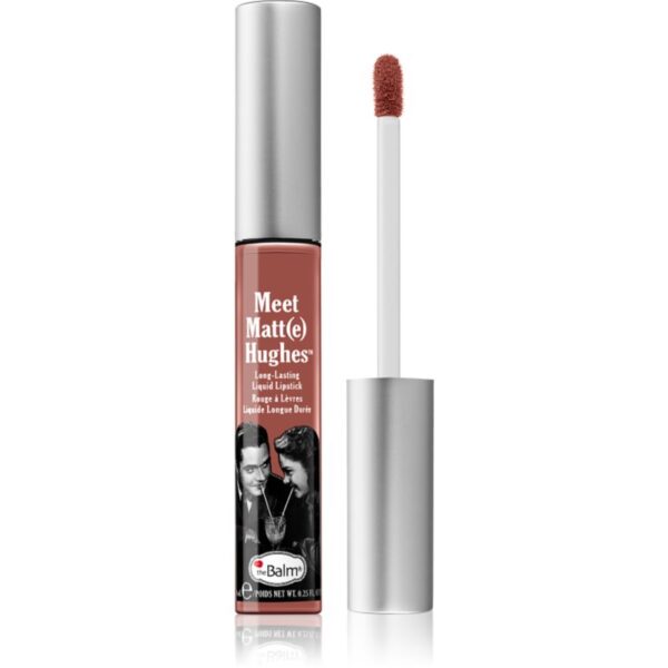 theBalm Meet Matt(e) Hughes Long Lasting Liquid Lipstick Ruj de buze lichid
