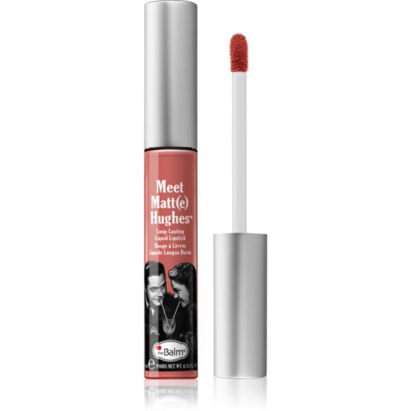 theBalm Meet Matt(e) Hughes Long Lasting Liquid Lipstick Ruj de buze lichid