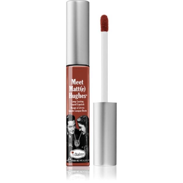 theBalm Meet Matt(e) Hughes Long Lasting Liquid Lipstick Ruj de buze lichid