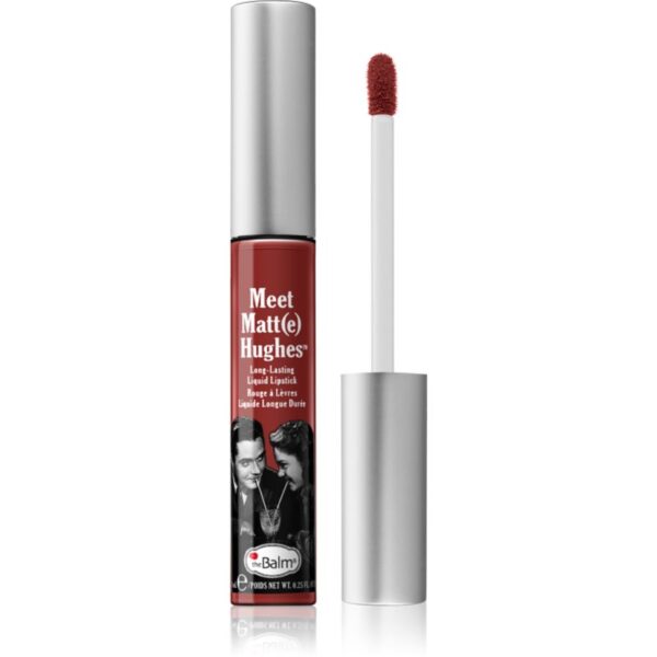 theBalm Meet Matt(e) Hughes Long Lasting Liquid Lipstick Ruj de buze lichid