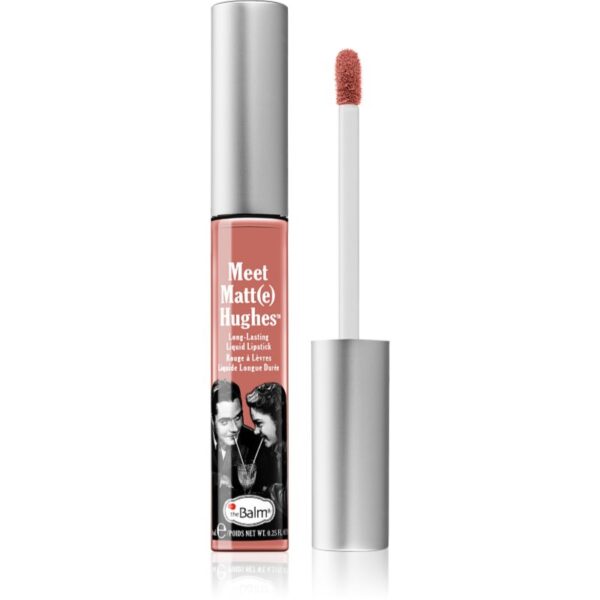 theBalm Meet Matt(e) Hughes Long Lasting Liquid Lipstick Ruj de buze lichid