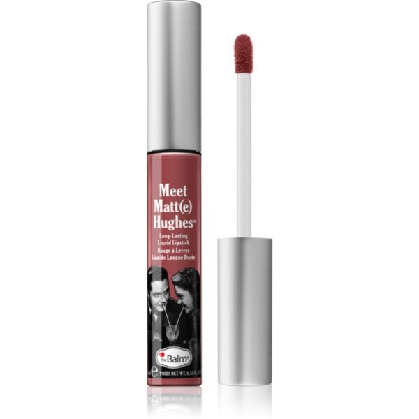 theBalm Meet Matt(e) Hughes Long Lasting Liquid Lipstick Ruj de buze lichid
