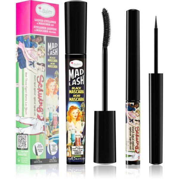 theBalm Schwing® & Mad Lash make-up set pentru ochi-ro