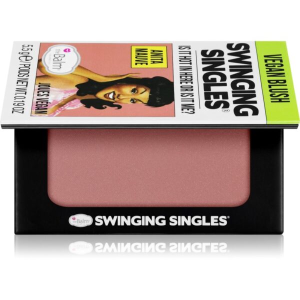 theBalm Swinging Singles Blush fard de obraz compact culoare Anita Mauve 5.5 g-ro