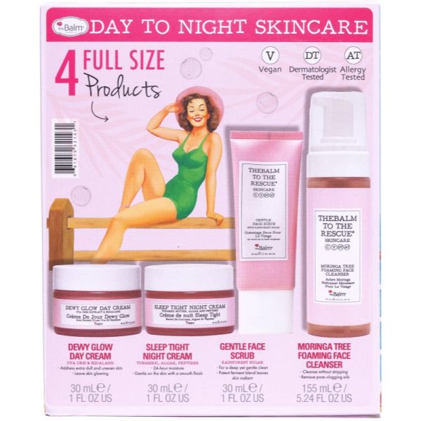 theBalm To The Rescue® Skincare Collection set cadou ziua și noaptea-ro
