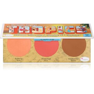 theBalm Voyage Tropics autobronzant și blusher 8