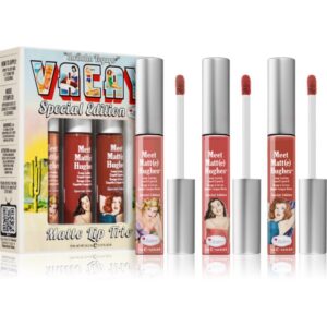 theBalm X Model Roz Voyage set de buze mat-Țena