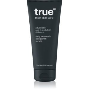 true men skin care Daily face wash with gentle scrubs gel exfoliant de curatare pentru barbati 200 ml-Țena